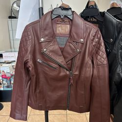 Women’s FRYE Leather Jacket 