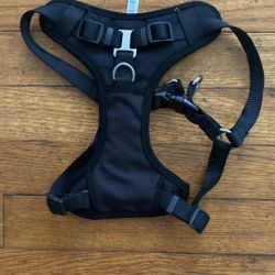 Dog harness, black small