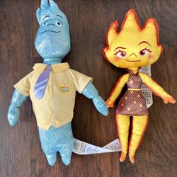 Toys-Disney Pixar Elemental Plush 14” Rare Disney Store