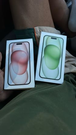 2 iPhone 15 Brand New