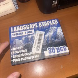 Grapas Metálicas para jardín-Landscape Staples (30 piezas)