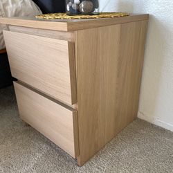 A Pair of IKEA nightstands