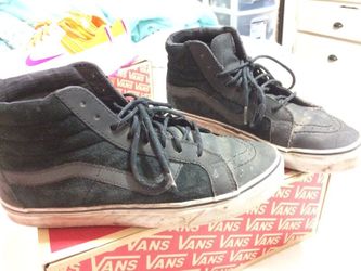 Used high top vans size 8 Men