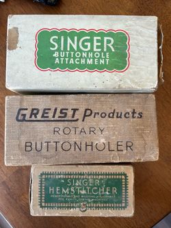 Vintage sewing items