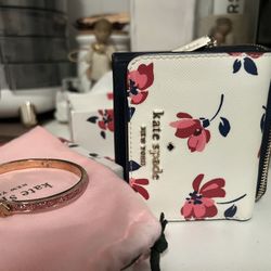 Kate Spade Wallet And Bracelet