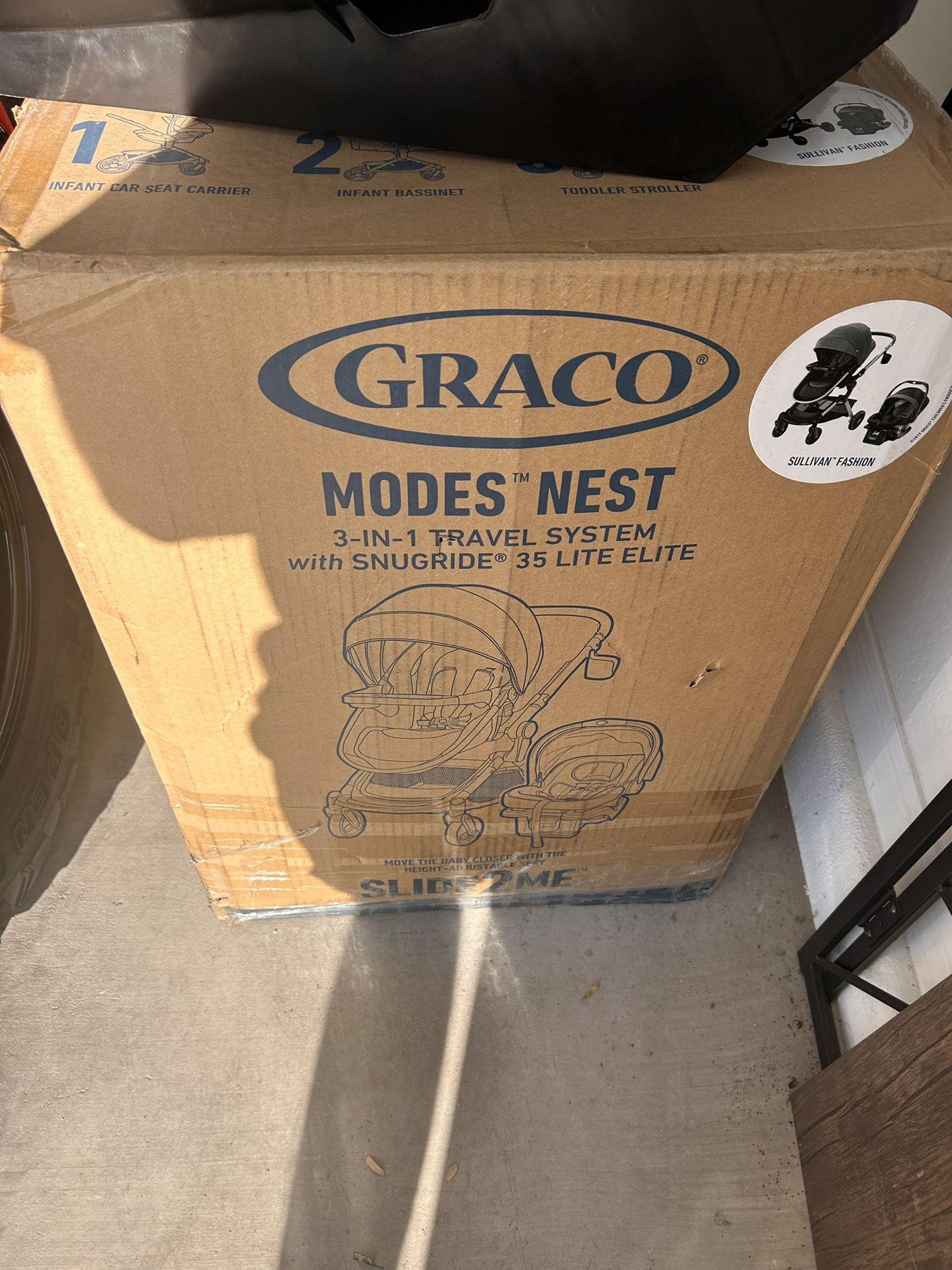 Graco Modes NEST Stroller/Car Seat 3-in-1 combo BRAND NEW