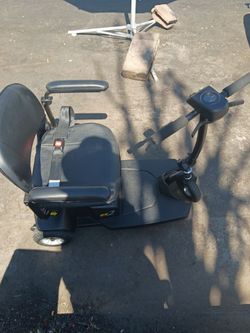 Wheelchair scooter