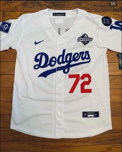 White Los Angeles dodgers Rojas World Series jersey