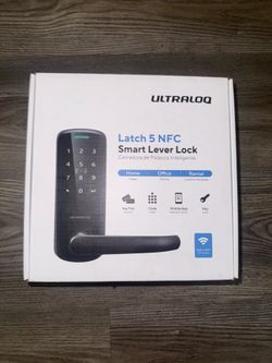 Smart lever lock