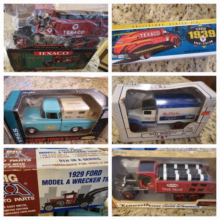 Texaco truck banks