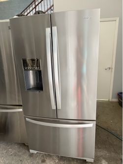 36” WHIRLPOOL FRIDGE REFRIGERATOR NEVERA HELADERA FRIO REFRIGERADOR GOOD CONDITION DELIVERY 🚚 FREE WARRANTY 100 DAYS 7️⃣8️⃣6️⃣4️⃣2️⃣0️⃣1️⃣3️⃣4️⃣7️⃣