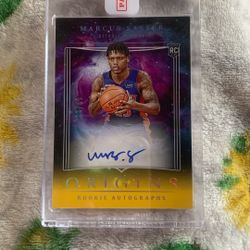 Marcus Sasser Autographed NBA Trading Card 