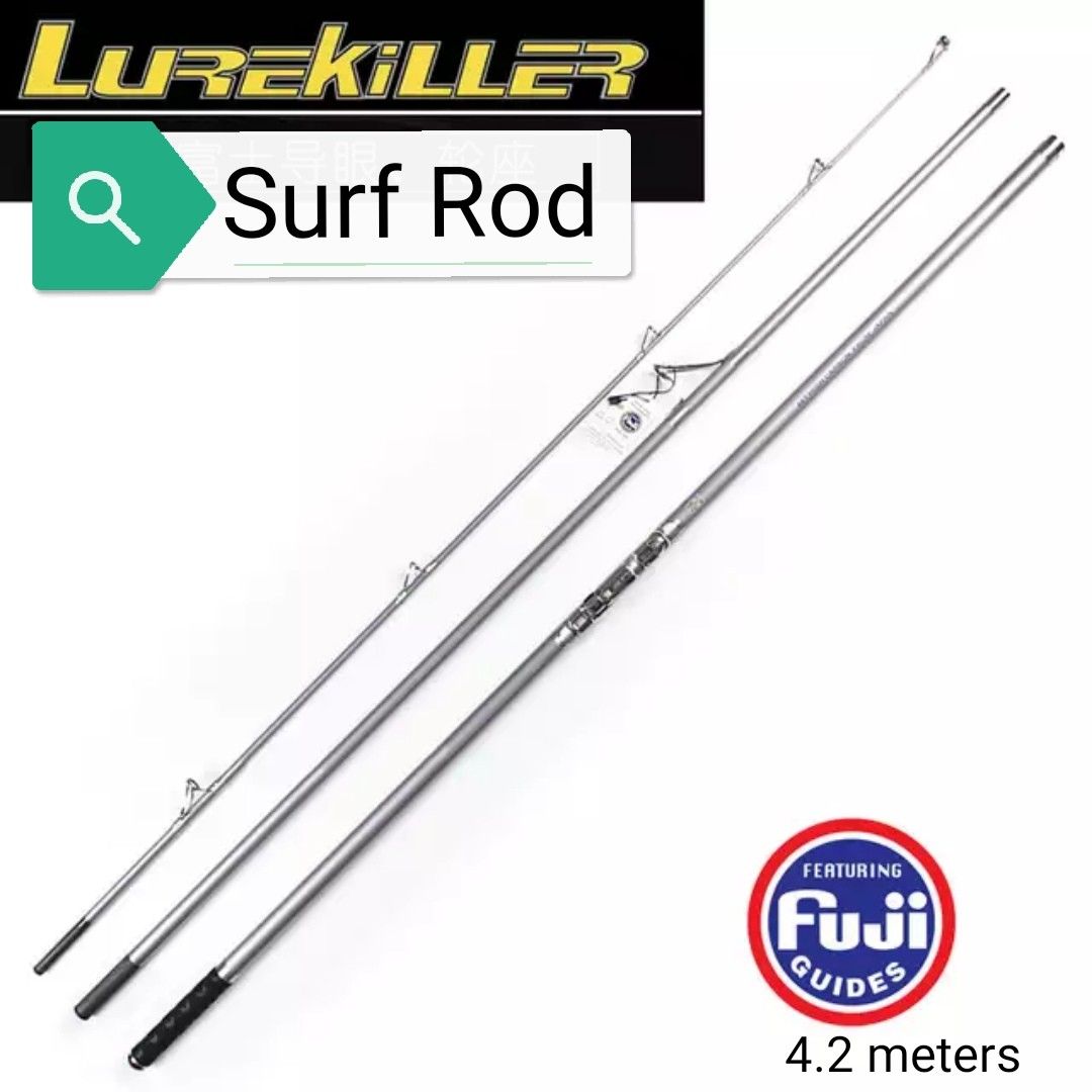 #243 carbon fiber surf casting fishing rod 13 feet 9.354 inches