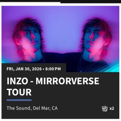 INZO MIRRORVERSE Tour Del Mar , San Diego 