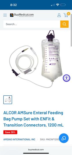 Enternal feeding kit brand new