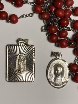 Virgin Mary Sterling Silver
