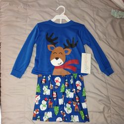 NEW Boys Christmas  Pajamas Size 2T