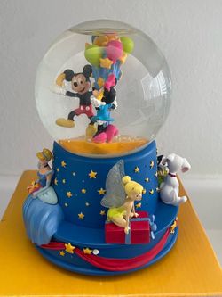 Disney 100th Anniversary Snow Globe When You Wish Upon A Star