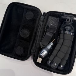 Insignia Mobile Creator Kit w/ Tripod, Mic, Light + 3 Lenses Complete