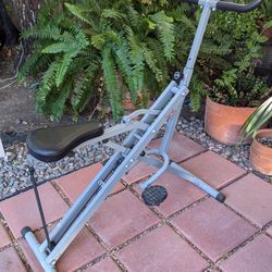 Sunny Health & Fitness Smart Row-N-Ride Glute & Leg Trainer, Foldable Squat Assist Rower