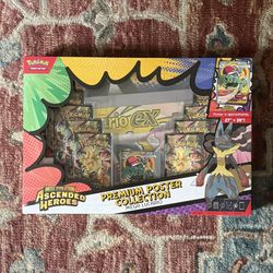 Pokemon TCG Ascended Heroes Premium Poster Collection (Lucario)