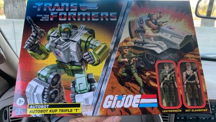 Gi Joe transformers- Brand new