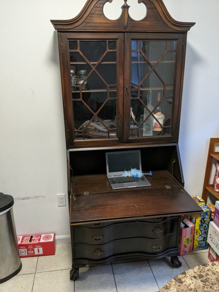 Bar/Hutch/Desk/ Multipurpose Cabinet