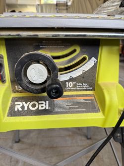 Ryobi 10 inch table saw – very good condition