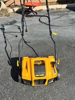 Rock&Rocker Electric Lawn Dethatcher