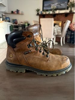 Steel toe boots (wolverine)