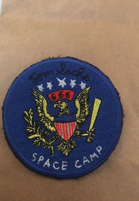 Tom sachs space camp patches and bag