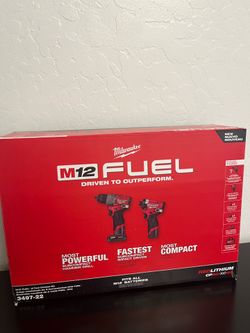 Milwaukee 3497-22 M12 FUEL Combo Kit – Brand New