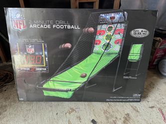 NFL 2-Minute Drill Arcade Football Game Official Foldable LED Scoring 7'8" Long
