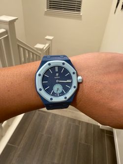 AP Swatch Royal Pop Bio Ceramic Wristband