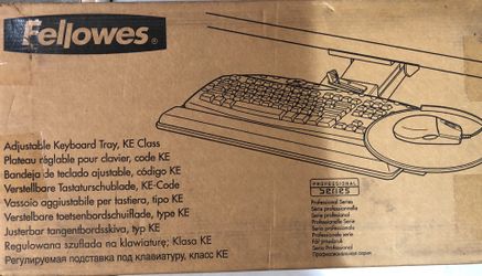 Adjustable keyboard tray