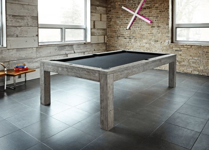 Brunswick Sanibel Pool Table, Rustic Grey