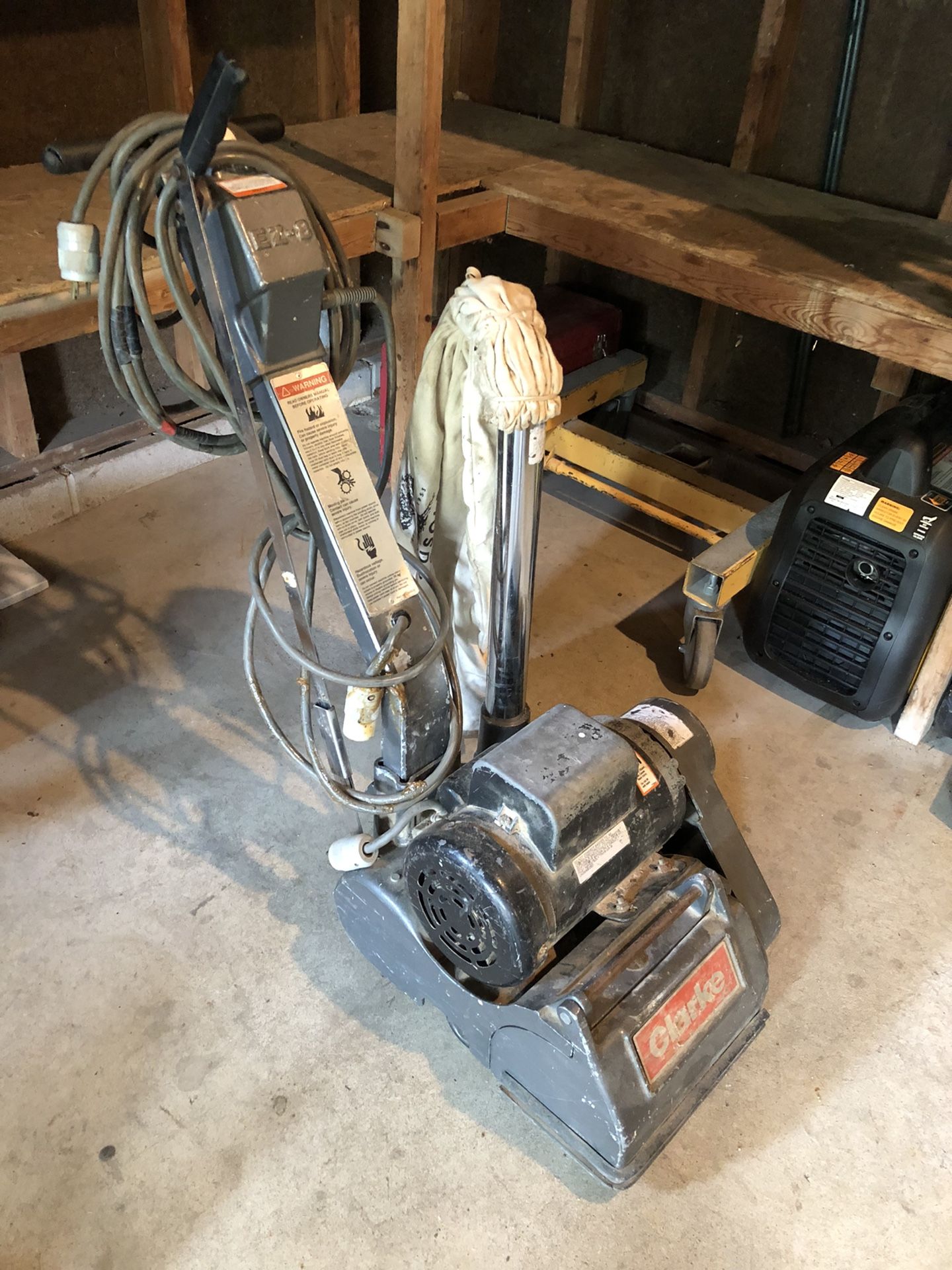 clarke ez-8 drum sander