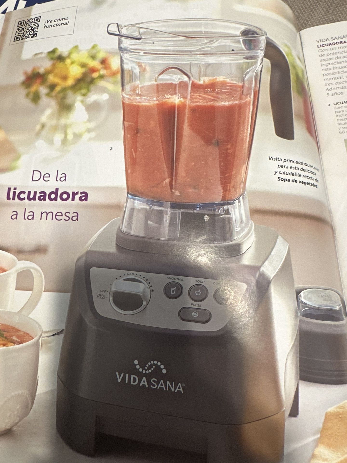 Princess House Licuadora De Alta Potencia High Power Blender