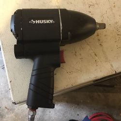 Black husky pneumatic impact wrench