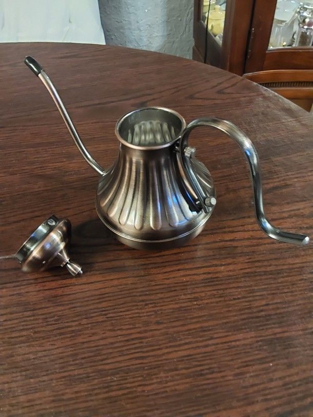 Stainless Steel Gooseneck Tea Pot Kettle (3)