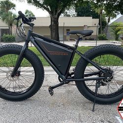 Black Sondors E-Bike Electric Bike Fat Tire