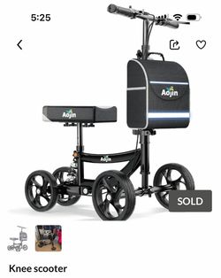 Knee scooter