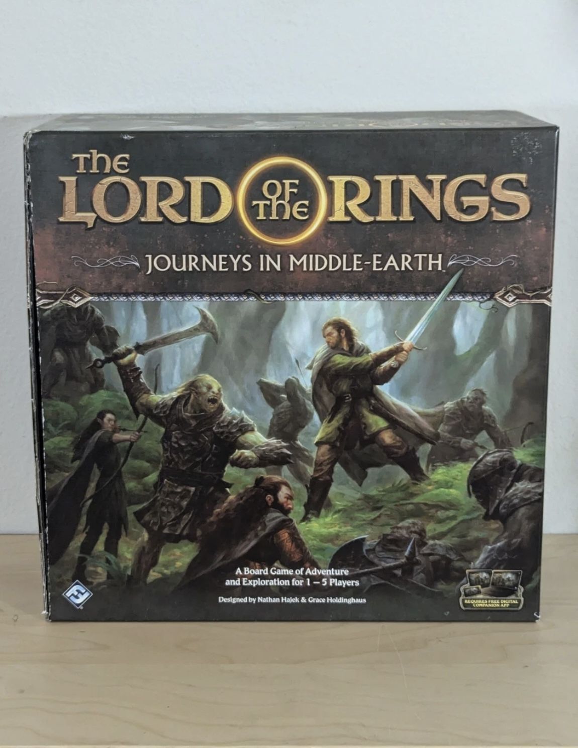 LORD OF THE RINGS Journeys in Middle Earth Board Game (Good condition) PICK UP IN CORNELIUS