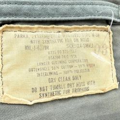 Vietnam War N-3B Snorkel Extreme Cold Parka