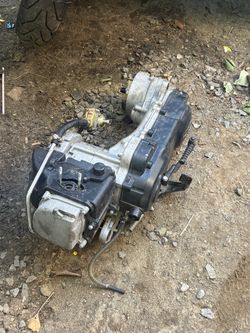 Scooter Moped Engine with CVT Transmission 89 cc