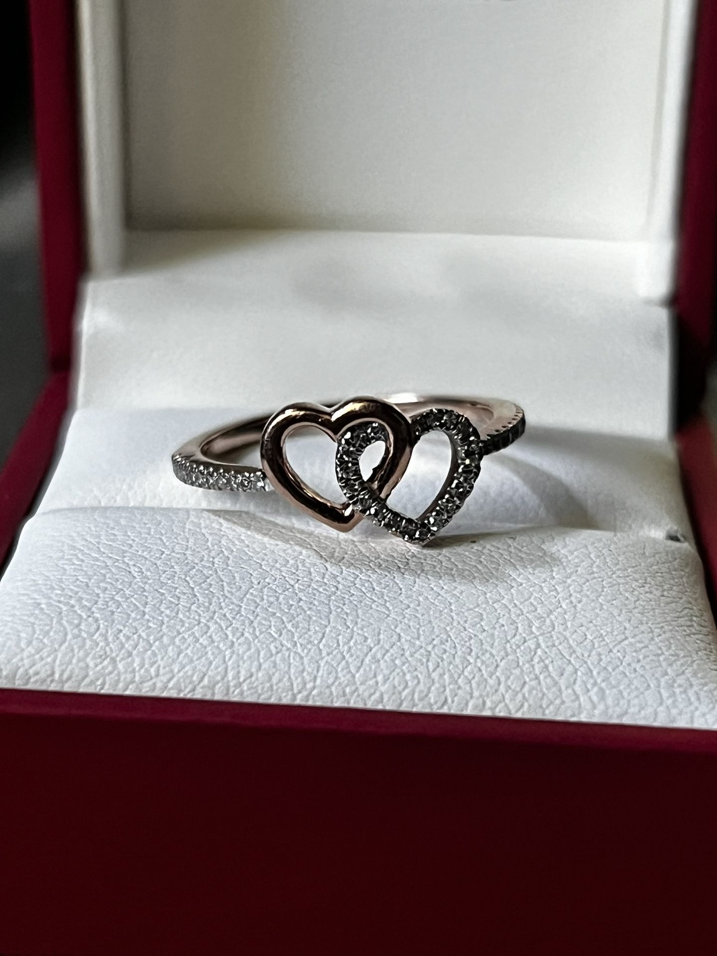 ROSE GOLD 14k RING SIZE 7-7.5