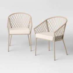 Threshold Rattan Patio Chairs