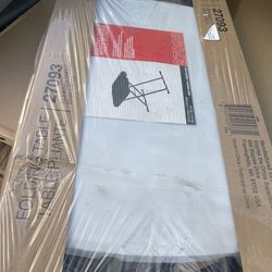 New, small folding table