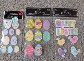 Easter sticker lot