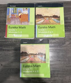 Eureka Math Workbooks 1st Grade $15 All Bc Writing In Them (pencil)